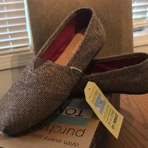 Brand new, with tags TOMS